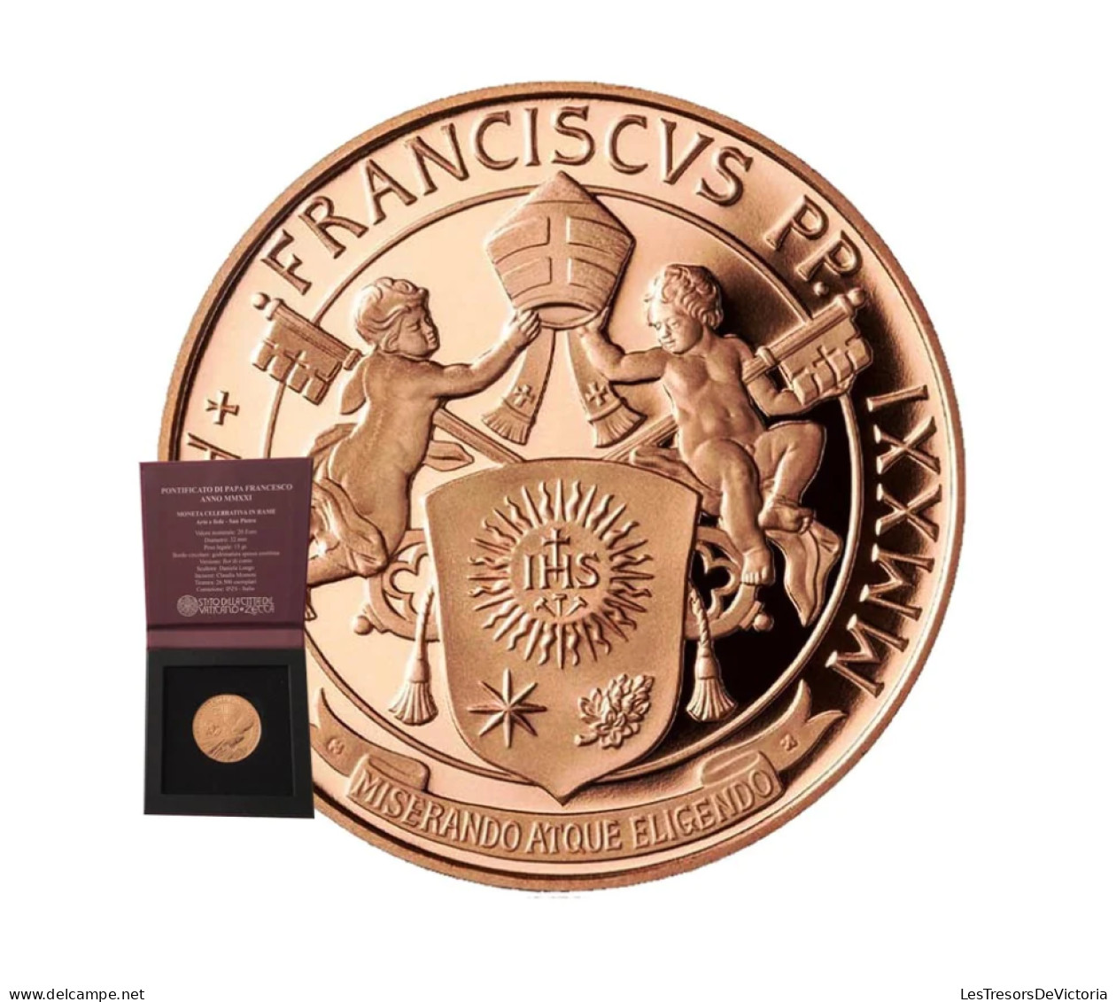 Monnaies - Vatican 2021 - Monnaie De 20 Euros - Saint Pierre - BU - Frankreich