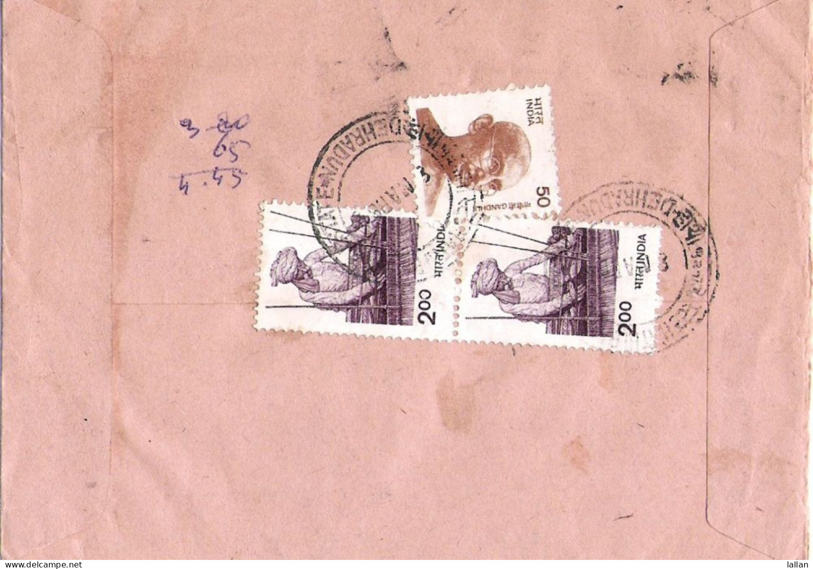 "PREVENT TUBERCULOSIS TAKE BCG VACCINATION"-Slogan In Bold On Govt. Of India Envelope Sent To Hungary,Rare, 1983LPS1 - Maladies