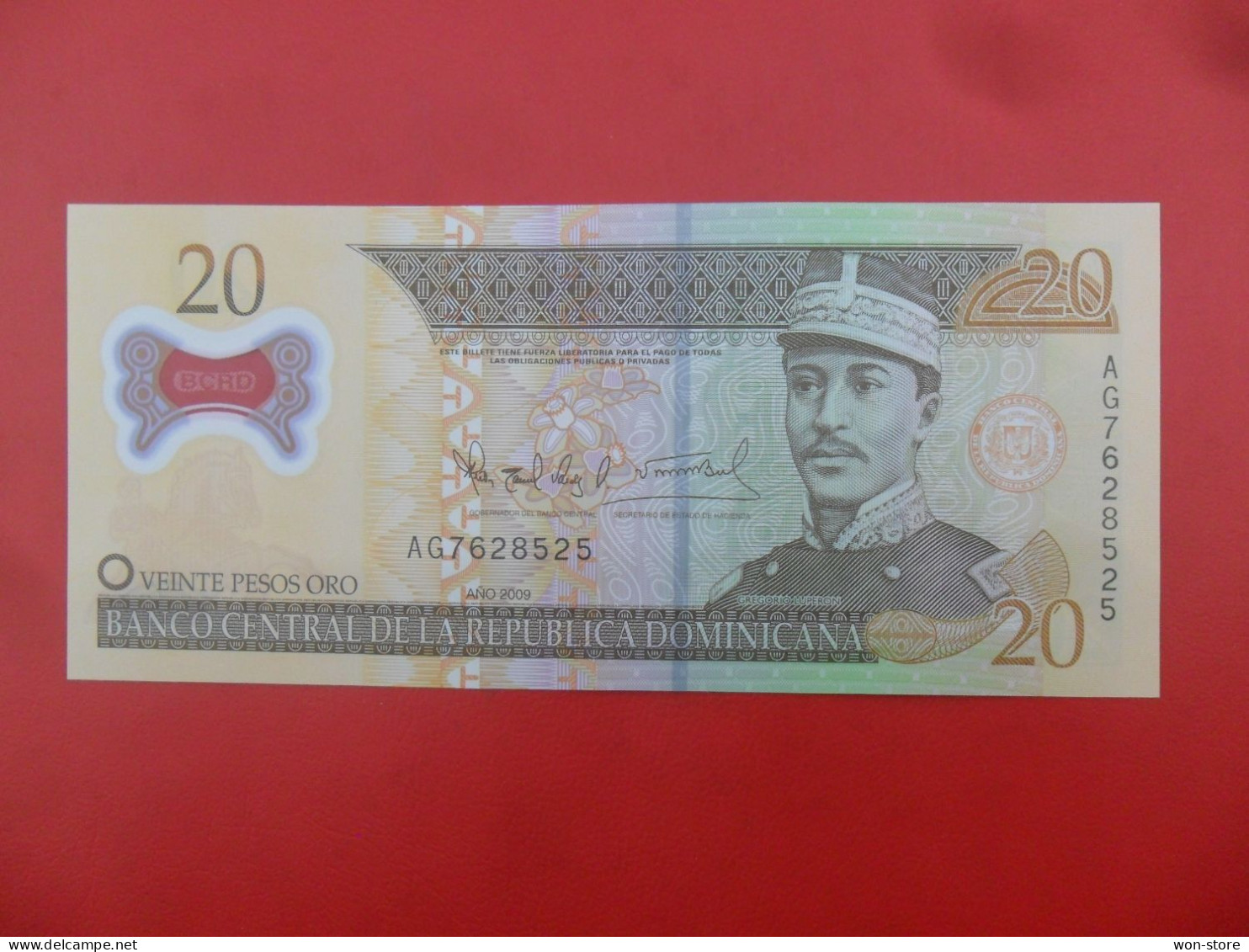 6789,7564 - Dominican Republic 20 Pesos Oro 2009 - Dominicaanse Republiek