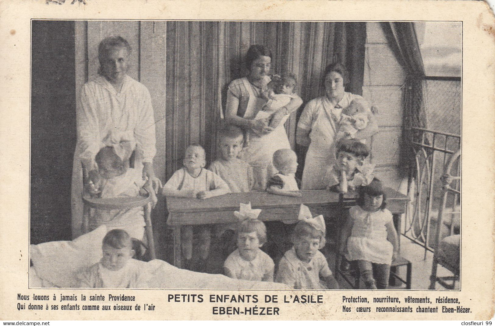 Lausanne, Petits-enfants De L'asile Eben-Hézer 1923 /St-Aubin - Pailly - Pailly