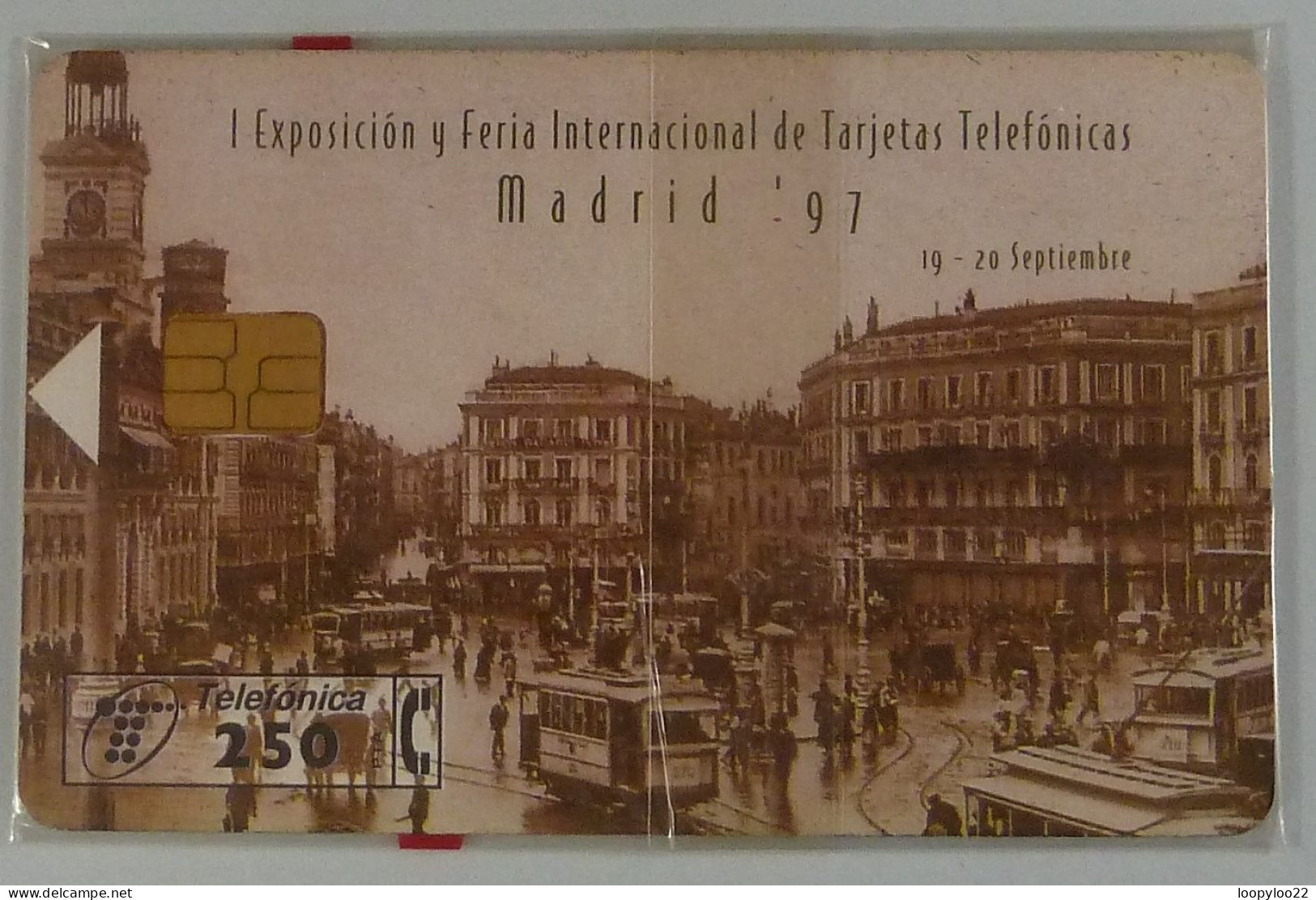 SPAIN - Chip - 250 Units - Madrid '97 - P-283 - 09/97 - Mint Blister - Private Issues