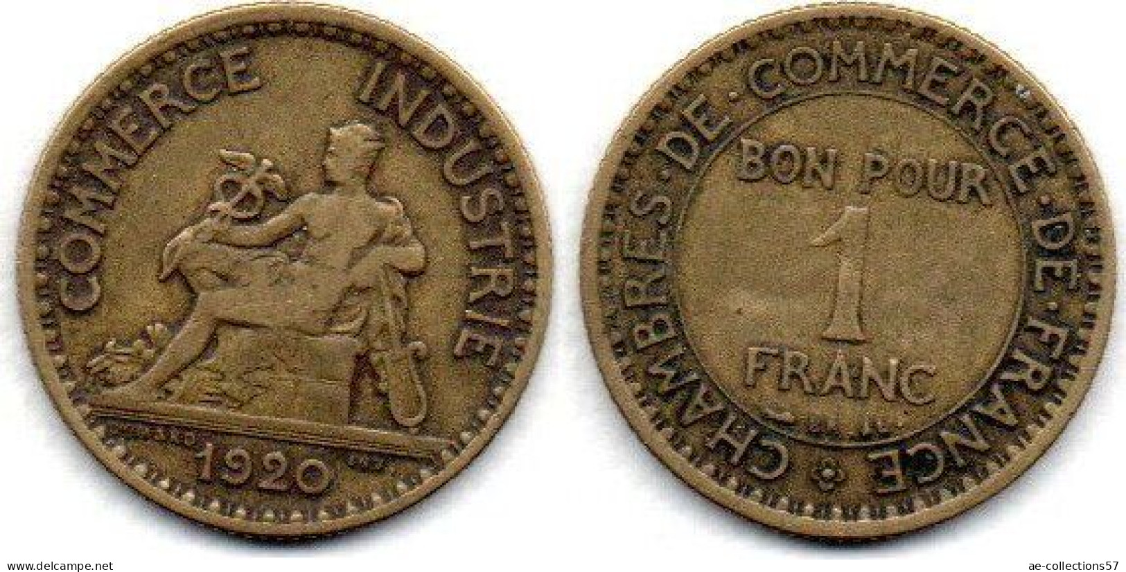 MA 27076 /  1 Franc 1920 TB+ - 1 Franc