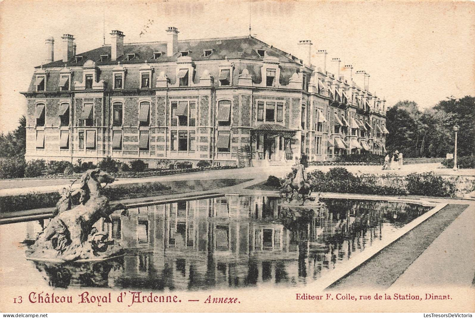 BELGIQUE - Annexe - Château Royal D' Ardenne - Carte Postale Ancienne - Houyet