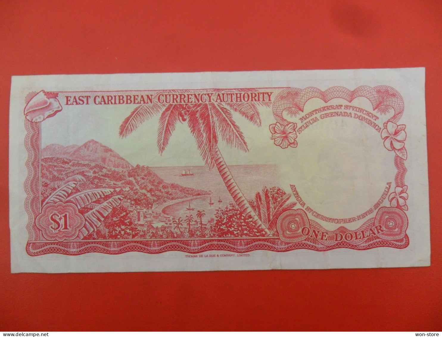 8362 - East Caribbean States 1 Dollar 1965 - Ostkaribik