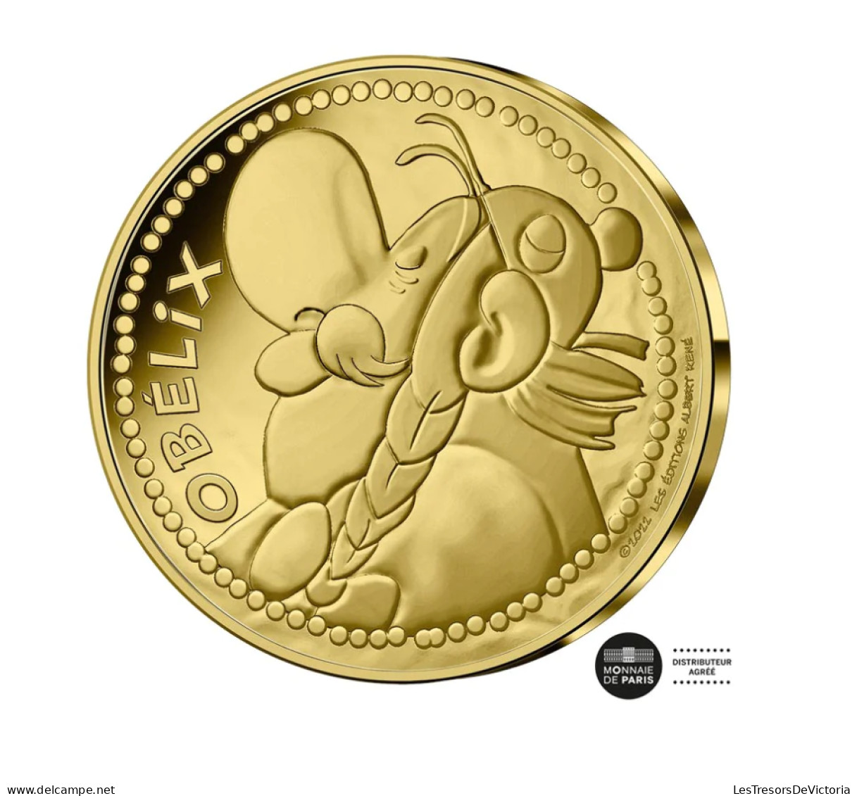 Monnaies - Astérix - Monnaie De 250 Euros - Or - Obélix - Vague 2 - BU - 2022 - France