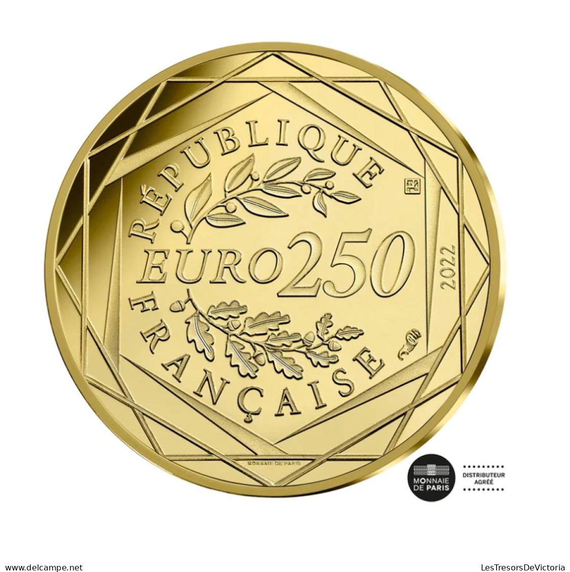 Monnaies - Astérix - Monnaie De 250 Euros - Or - Obélix - Vague 2 - BU - 2022 - France