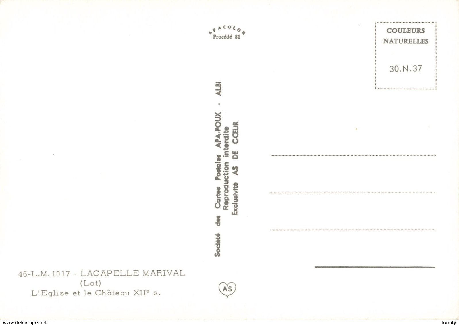 46 Lacapelle Marival église Et Chateau CPM - Lacapelle Marival