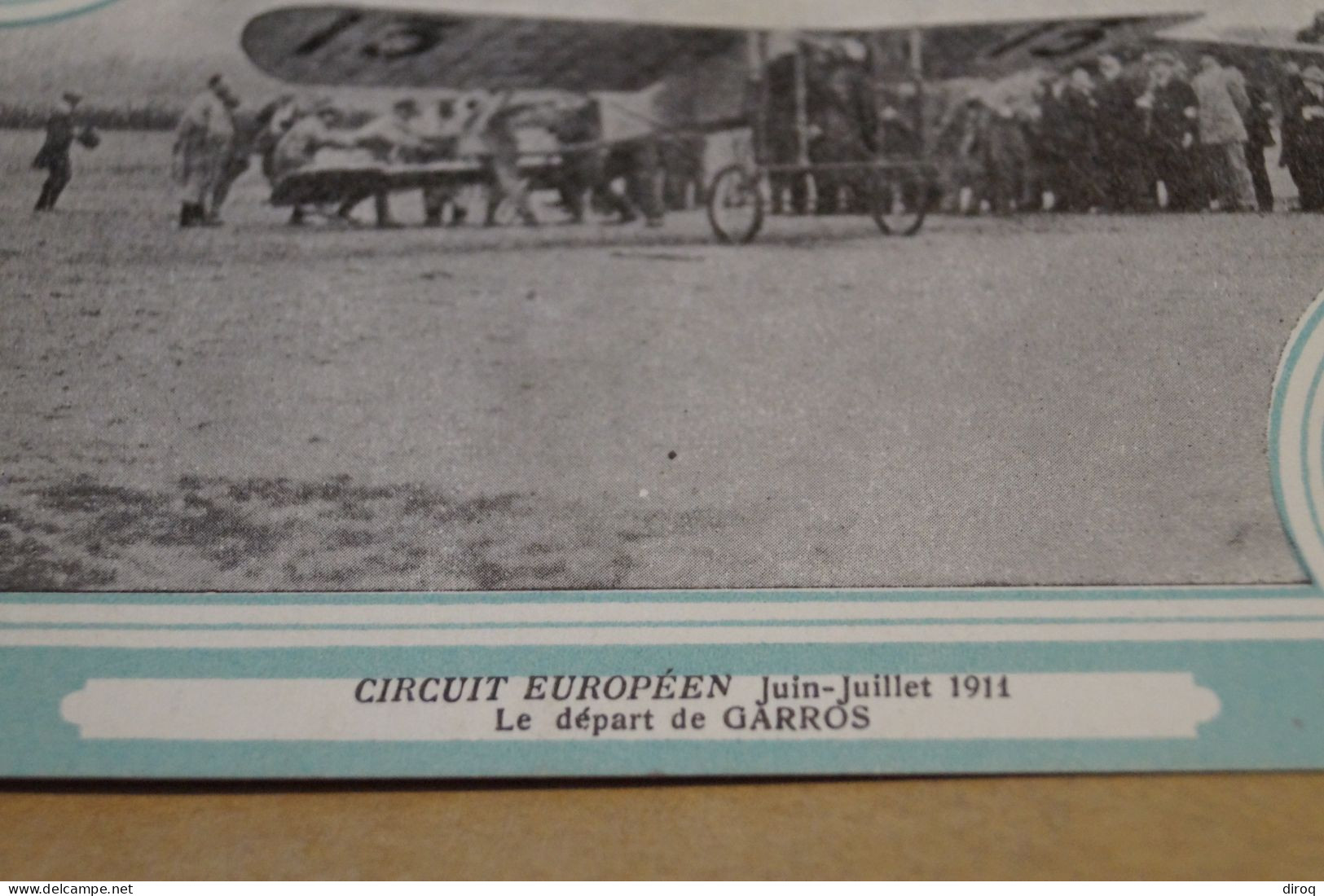 CIRCUIT EUROPEEN DE JUIN - JUILLET 1911,monoplan Blériot,belle Carte Ancienne - Reuniones