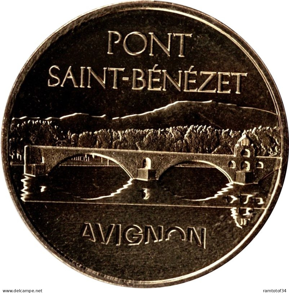 2023 MDP324 - AVIGNON - Pont Saint-Bénézet (Vue Du Rhône) / MONNAIE DE PARIS - 2023