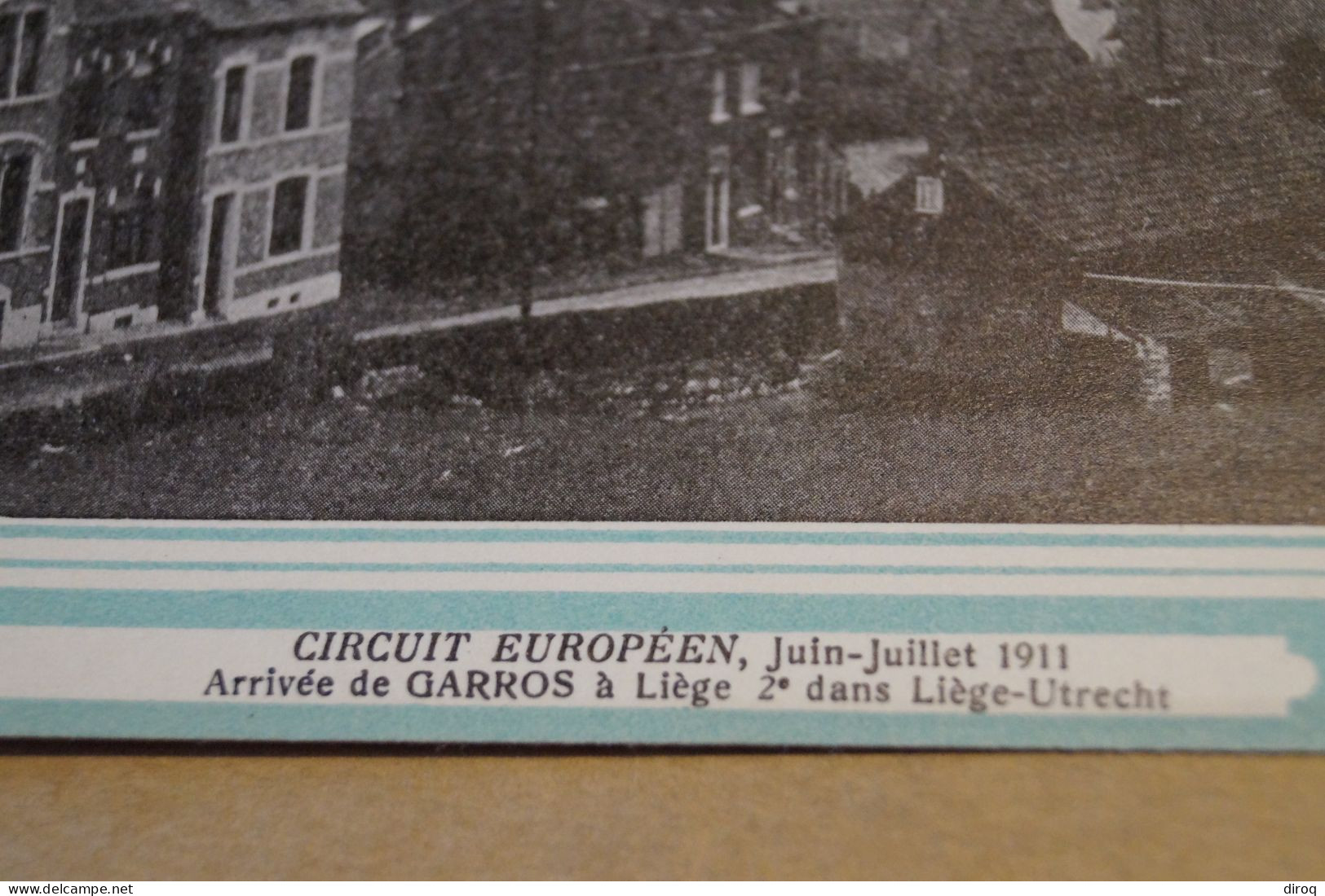 CIRCUIT EUROPEEN DE JUIN - JUILLET 1911,monoplan Blériot,belle Carte Ancienne - Meetings