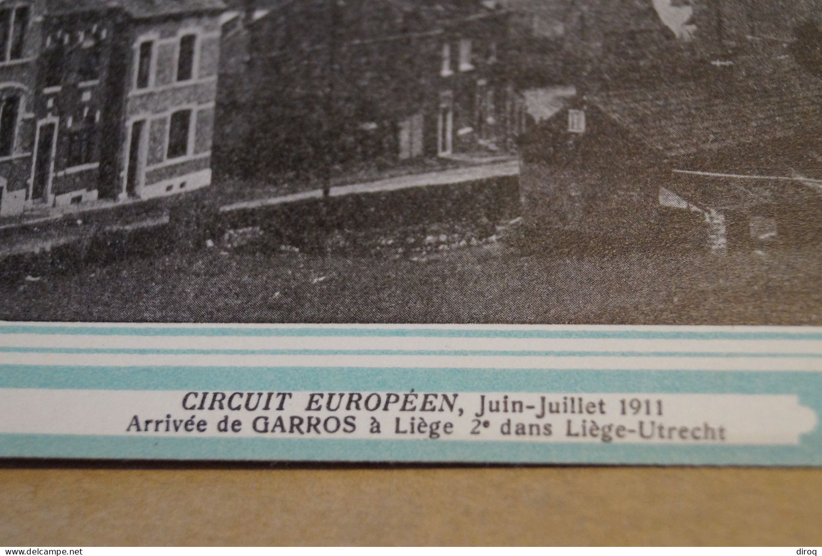 CIRCUIT EUROPEEN DE JUIN - JUILLET 1911,monoplan Blériot,belle Carte Ancienne - Riunioni