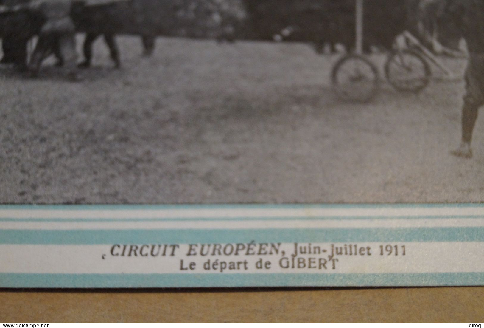 CIRCUIT EUROPEEN DE JUIN - JUILLET 1911,monoplan Rep,belle Carte Ancienne - Riunioni