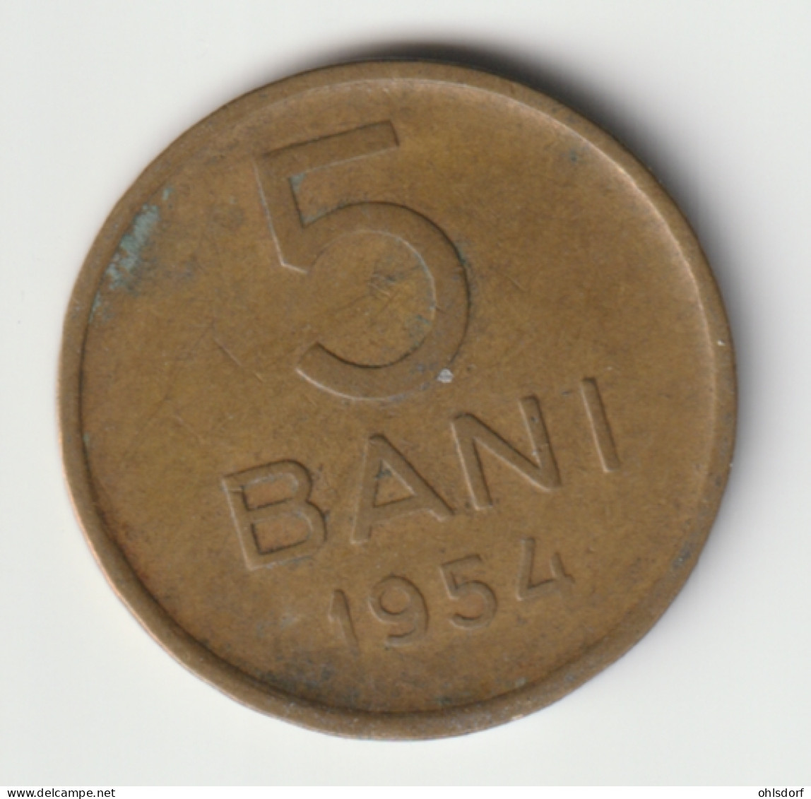 ROMANIA 1954: 5 Bani, KM 83.2 - Roumanie