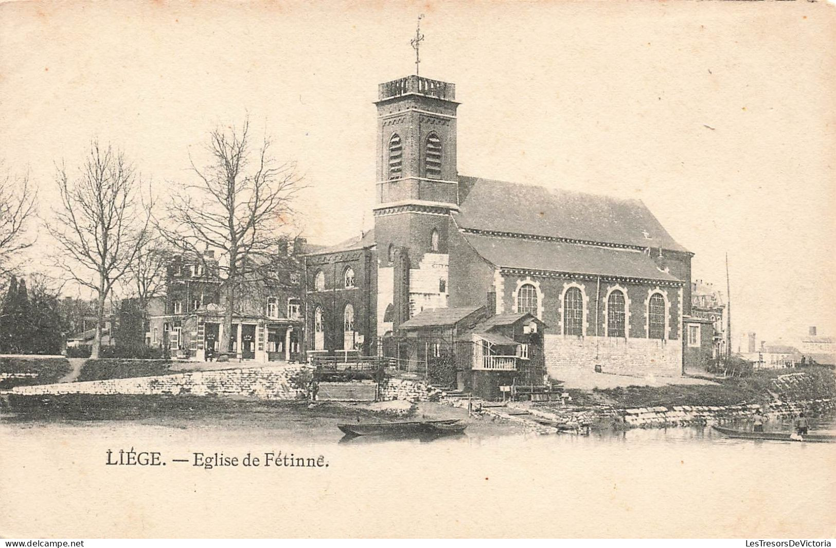 BELGIQUE - Liège - Eglise De Fétinné - Carte Postale Ancienne - Liege