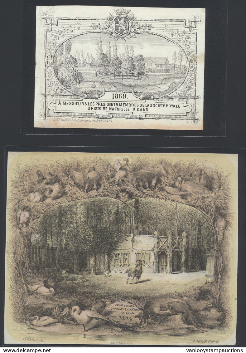 Gent, Société Royale D'histoire Naturelle Gand, Jardin Zoologique, Diverse Formaten T.e.m. 20 X 30 Cm (15 Stuks) - Altri & Non Classificati