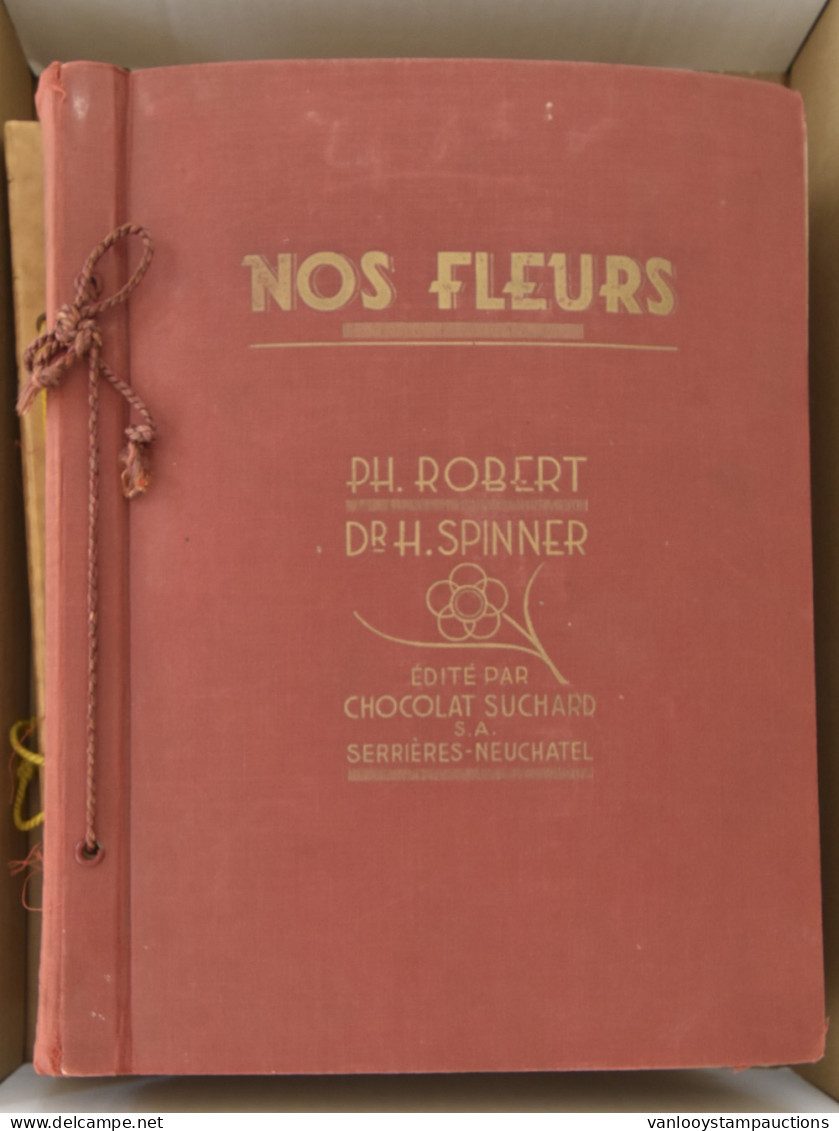 Suchard, Nos Fleurs, Nos Oiseaux In 2 Albums - Sonstige & Ohne Zuordnung