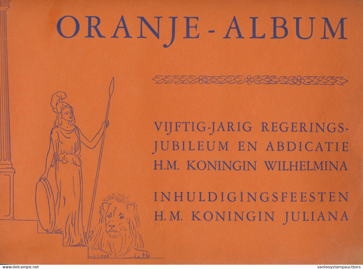 ZK Oranje-album 1948, Foto's Van Vieringen, Wilhelmina En Juliana (10-tallen) - Altri & Non Classificati