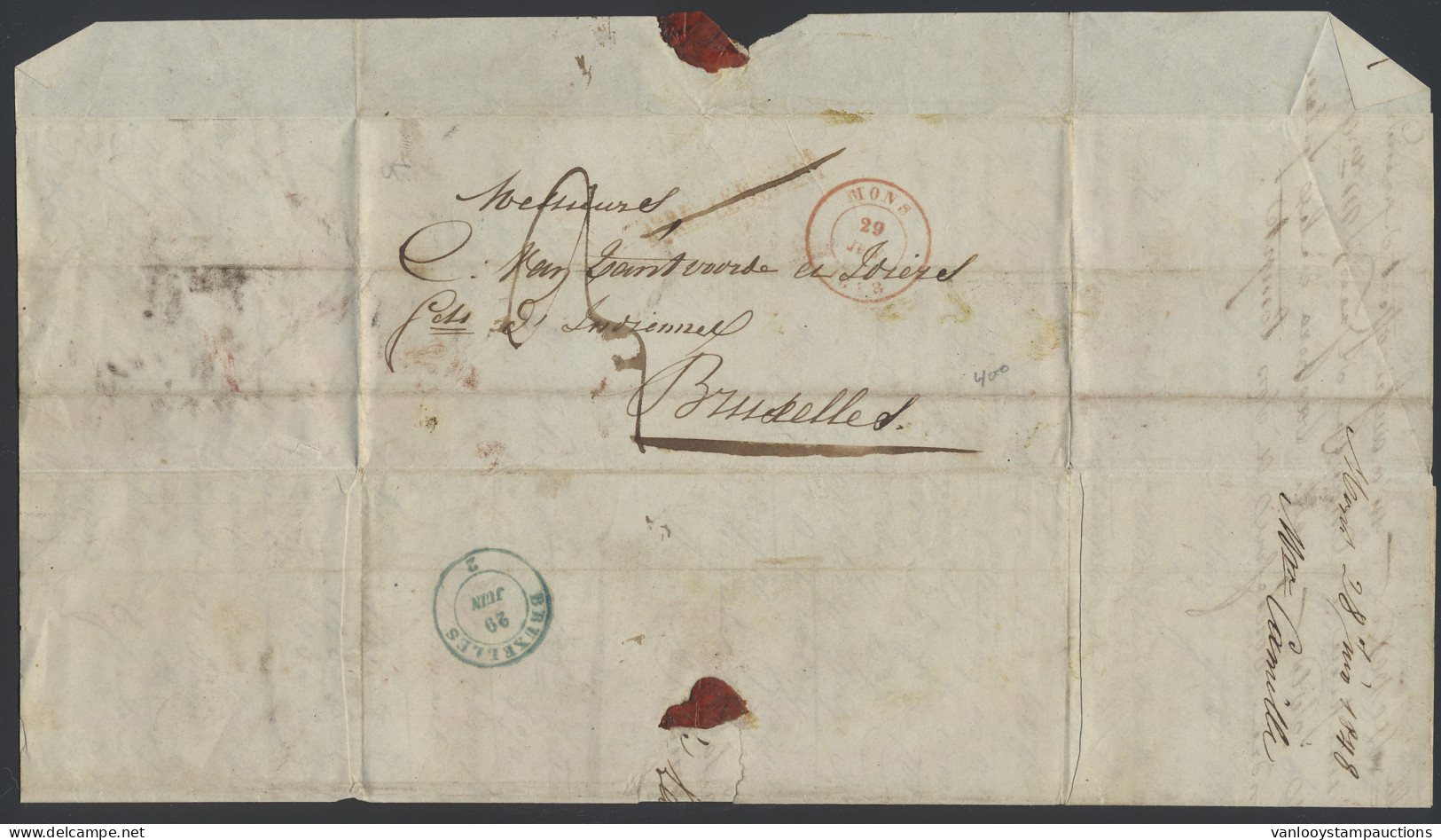 1833/1856, 33 Documenten, Leuk Geheel, Zm/m. - Other & Unclassified