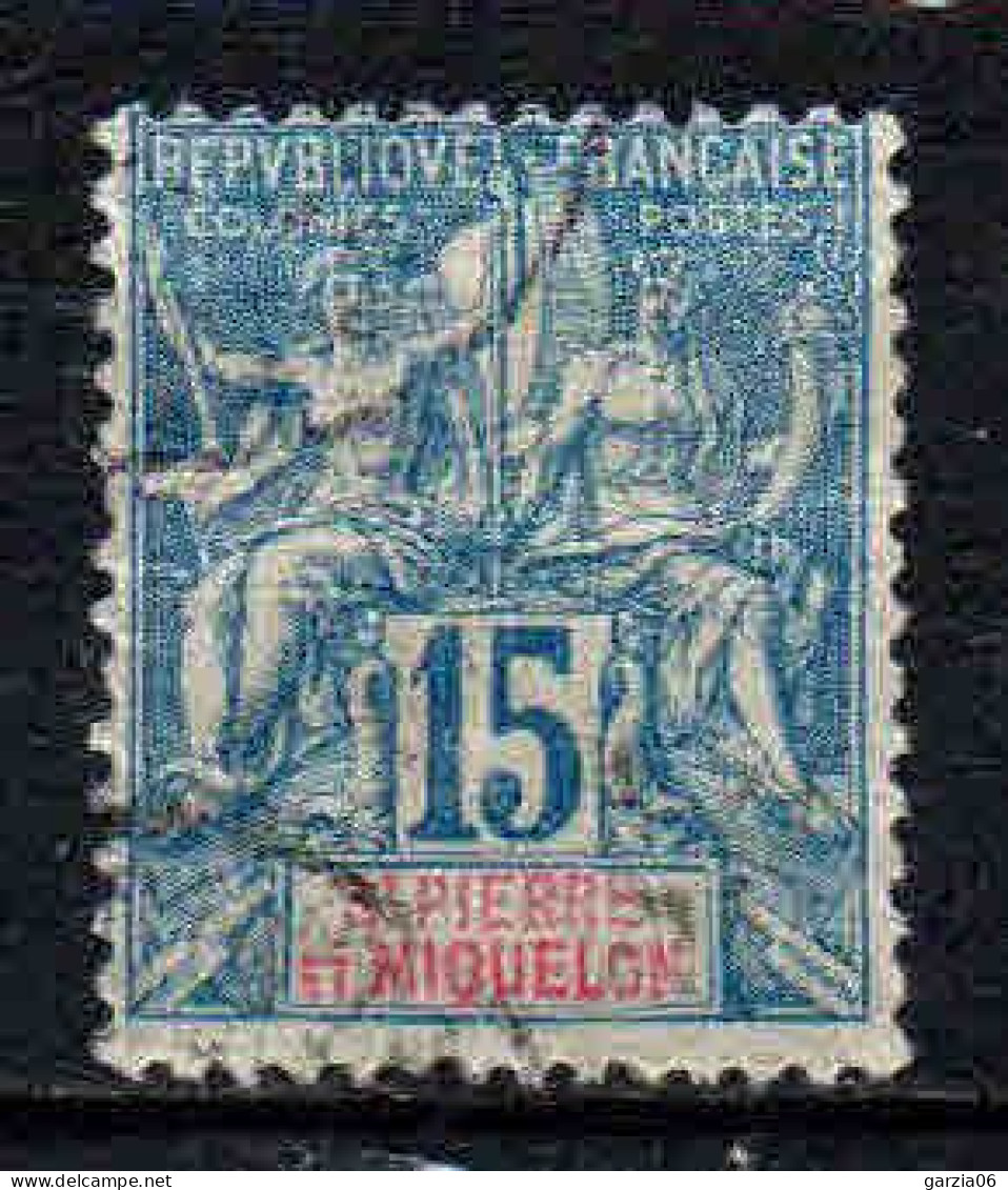 St Pierre Et Miquelon    - 1892 - Type Sage  - N° 64 - Oblit - Used - Used Stamps
