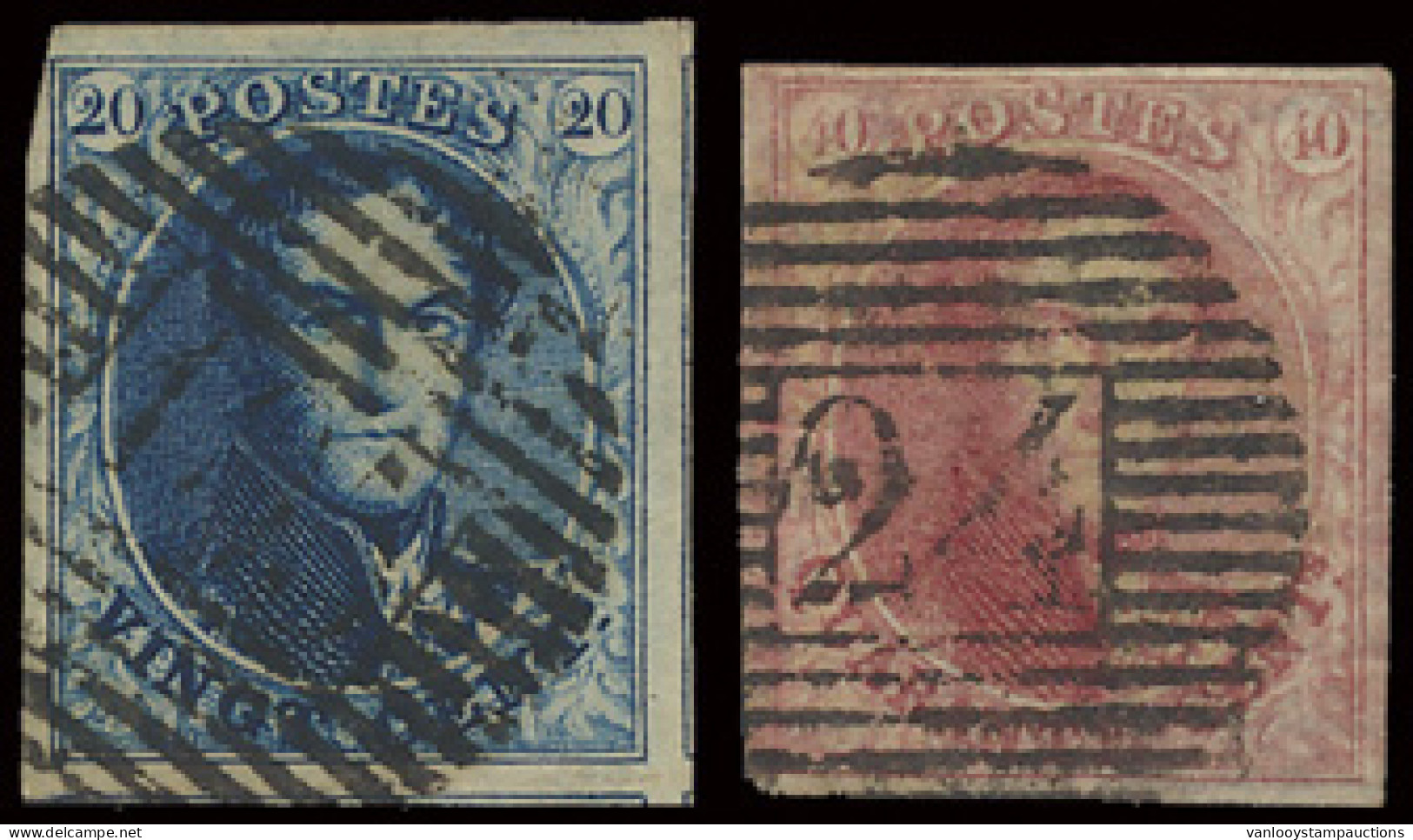 N° 3, 3A, 4A (2x) En 5, Mooi Lot Met Breedgerande Exemplaren, Zm (OBP €1.675) - 1849-1865 Médaillons (Autres)