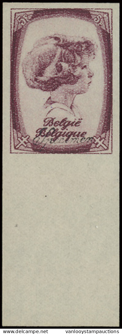 N° 488/95 'Volledige Reeks, Ongetand' Zonder Gom Zoals Uitgegeven, Met Nr 016 En Specimen, Zm (OBP € 265) - Sonstige & Ohne Zuordnung