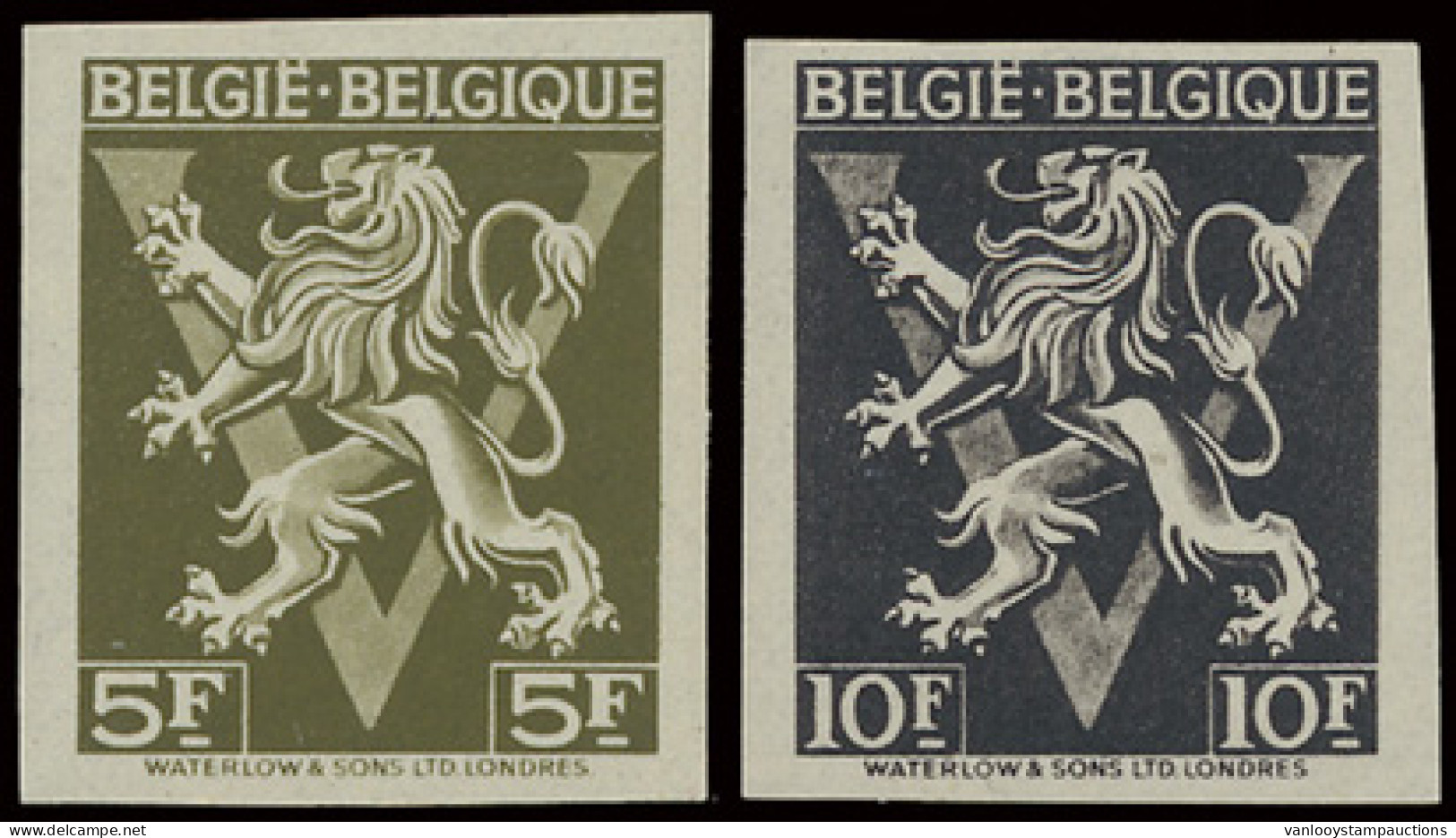 N° 674A/89A 'Volledige Reeks Ongetand **' Zonder Specimen 'België- Belgique' Zm (OBP € 285) - Other & Unclassified
