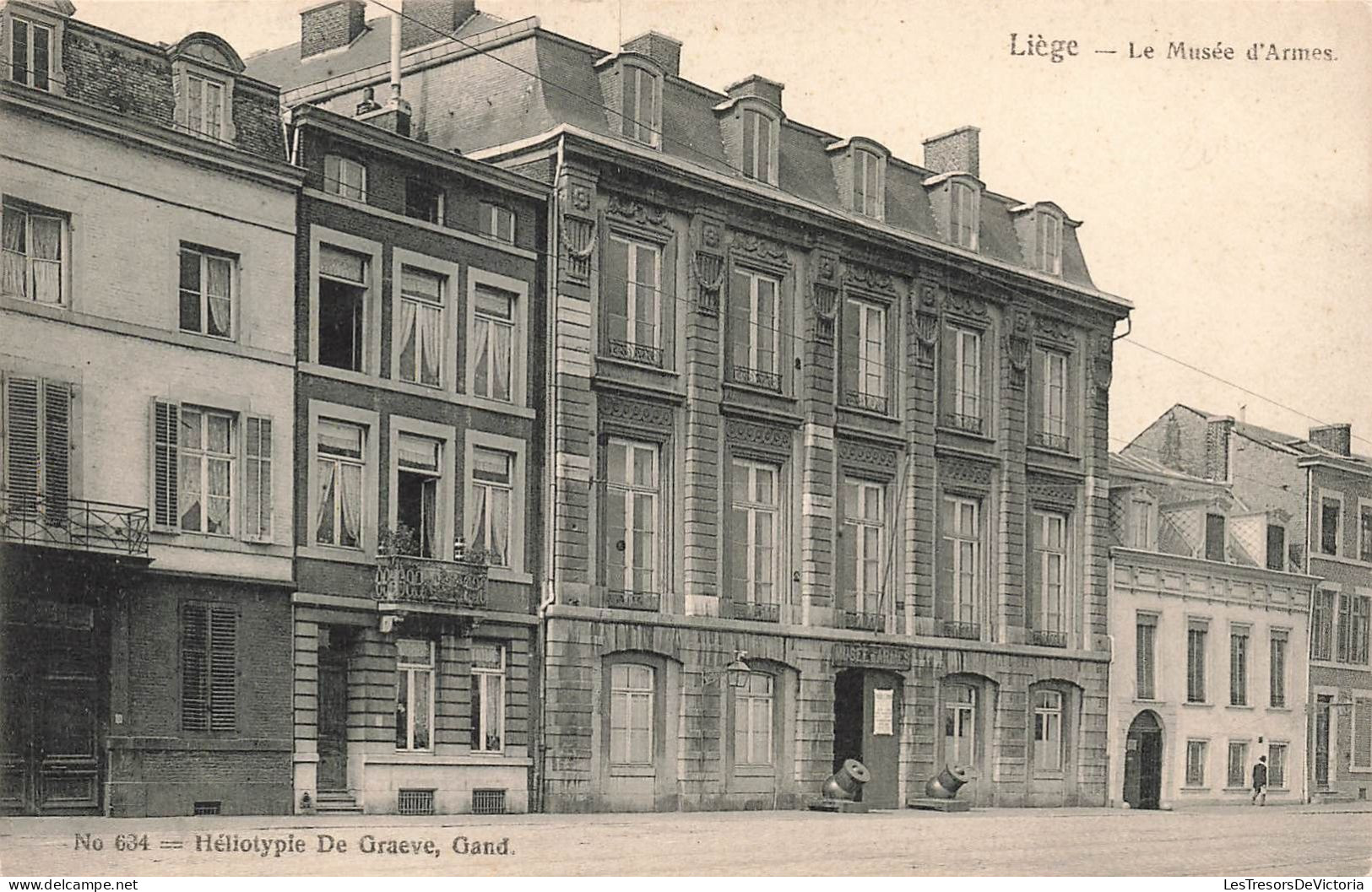 BELGIQUE - Liège - Le Musée D'Armes - Carte Postale Ancienne - Lüttich