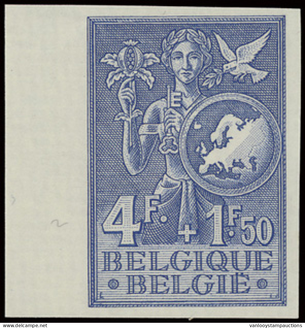 N° 927/29 'Europese Gedachte, Volledige Reeks, Ongetand', Zm (OBP € 210) - Sonstige & Ohne Zuordnung