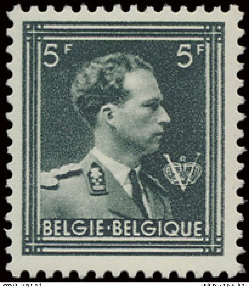 ** N° 1005/7 1956 - Leopold III - Open Kraag, Volledige Reeks Tanding 11,5, Zm (OBP €280) - Autres & Non Classés