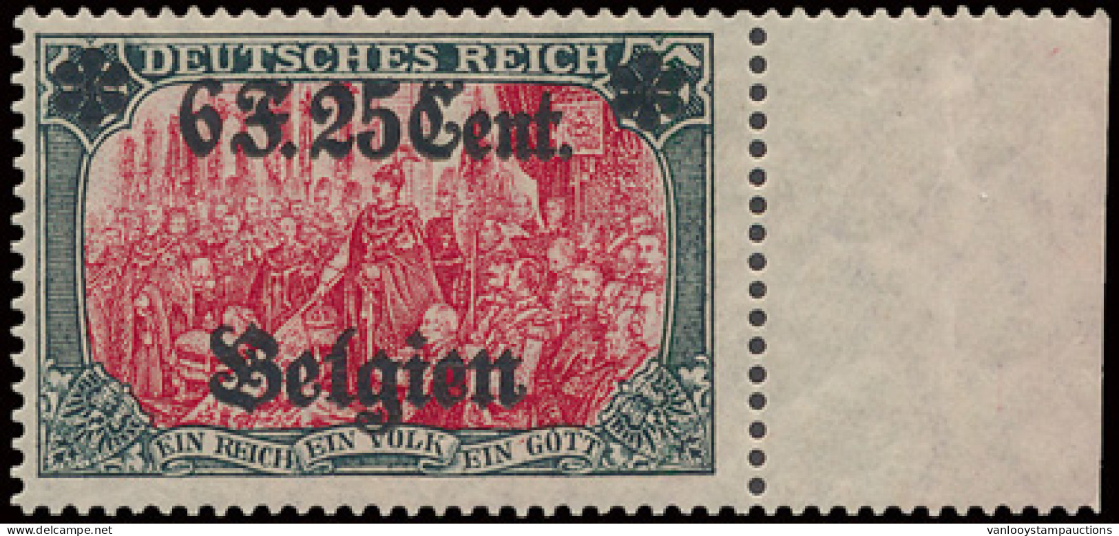 ** OC 25 6fr. 25c. Op 5M, Zm (OBP €475) - OC1/25 Gouvernement Général