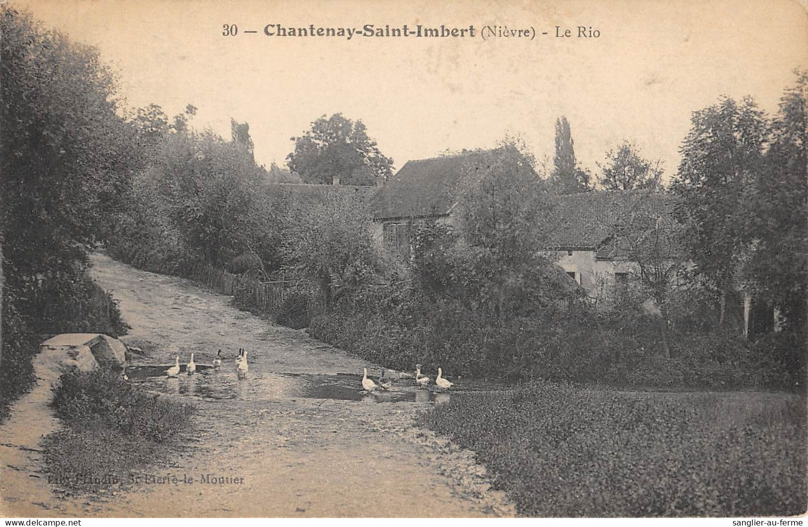 CPA 58 CHANTENAY SAINT IMBERT / LE RIO - Other & Unclassified