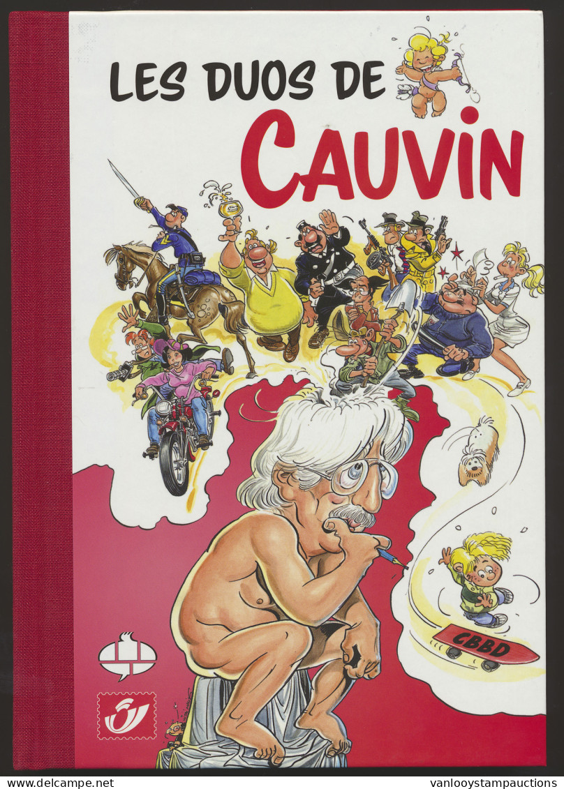 LIT Les Duos De Cauvin Met Zegel, Oplage 500ex./n° CLXVII, Zm - Philabédés