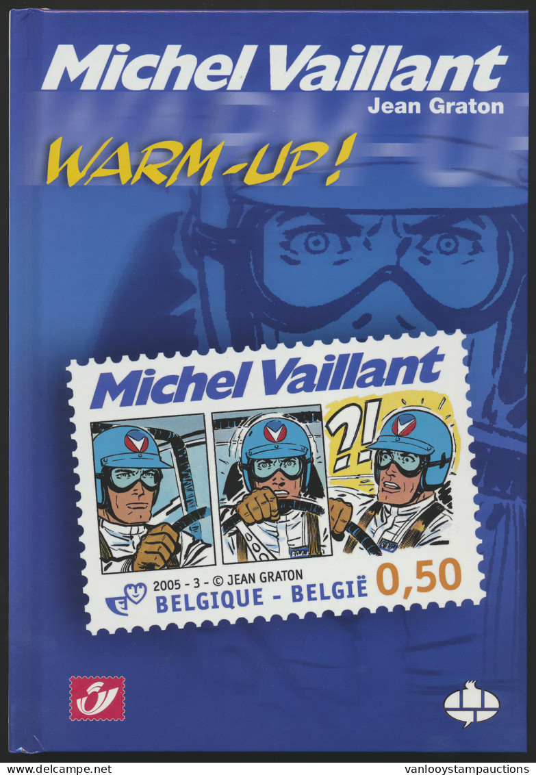 LIT Michel Vaillant, Warm-up Met Zegels, Oplage 2000ex./n° 806, Zm - Philabédés (fumetti)