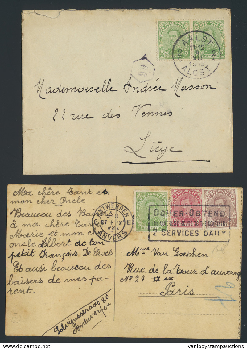 1915 Samenstelling 74 Poststukken Overwegend Uitgifte 1915, Zm/m - Other & Unclassified