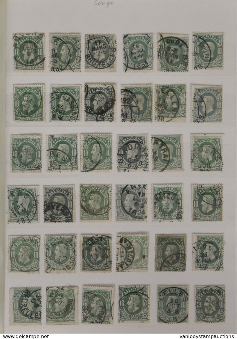 1869/1884 Samenstelling Honderden Zegels, Waarbij N° 30 En 46 Voor Stempelzoeker, Zm/m/ntz - Other & Unclassified