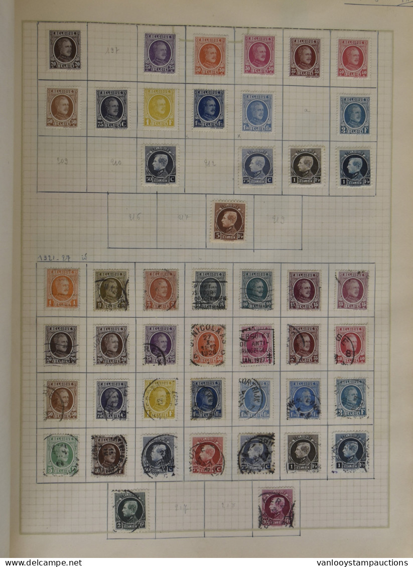 **/*/0 1849/1938 Verzameling In Gemengde Kwaliteit, Waarbij 301 **, SP, Enz. In Oude Klemband, Zm/m/ntz - Colecciones