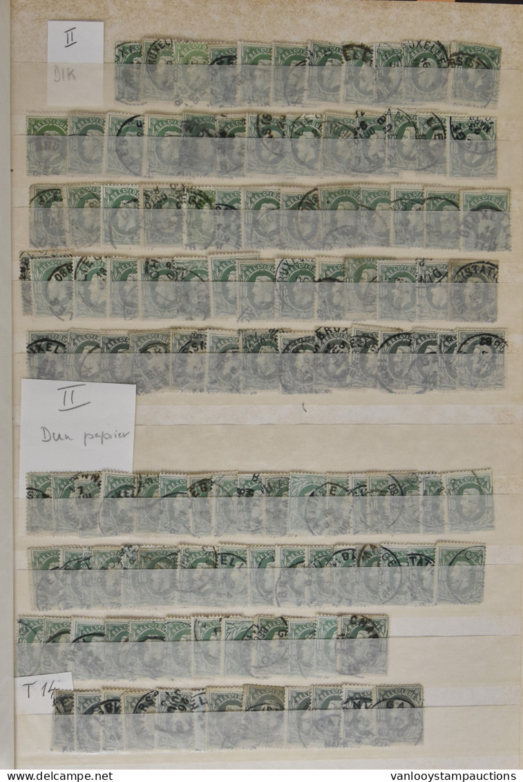 1869/1915 Samenstelling Diverse Uitgiften W.o. N° 30 (honderden), N° 46, Fijne Baard, Preo's, 1915 Voor De Stempelzoeker - Collections