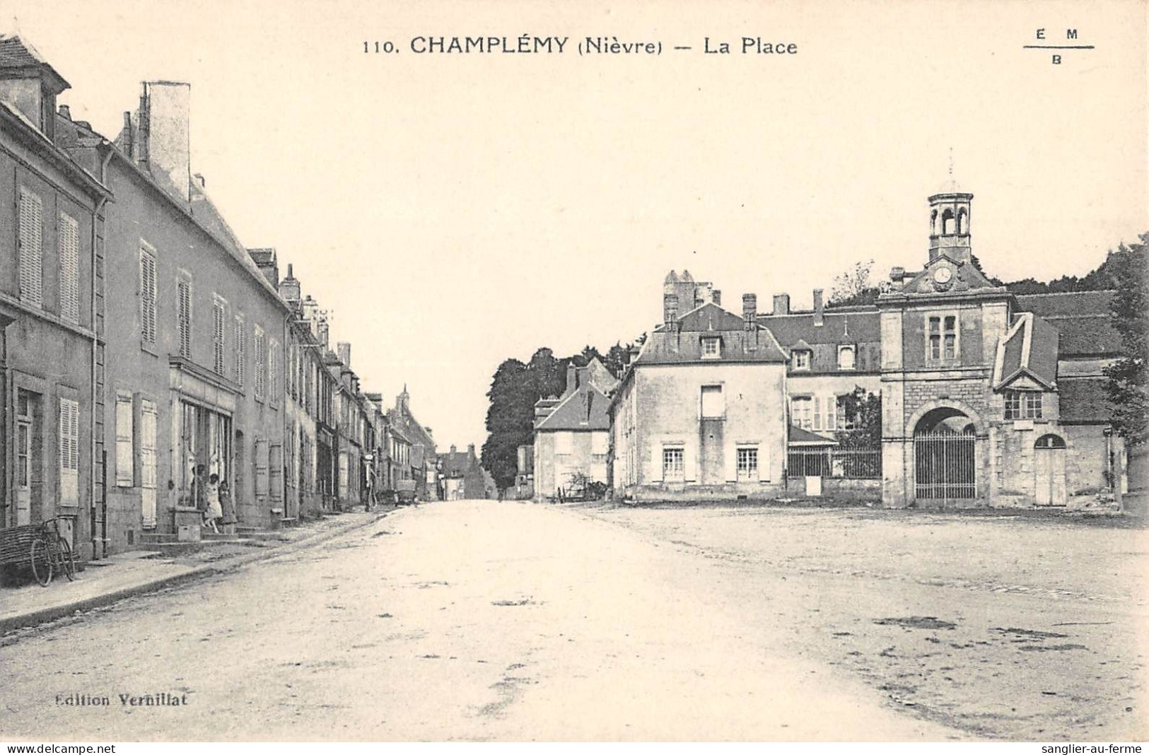 CPA 58 CHAMPLEMY / LA PLACE - Other & Unclassified