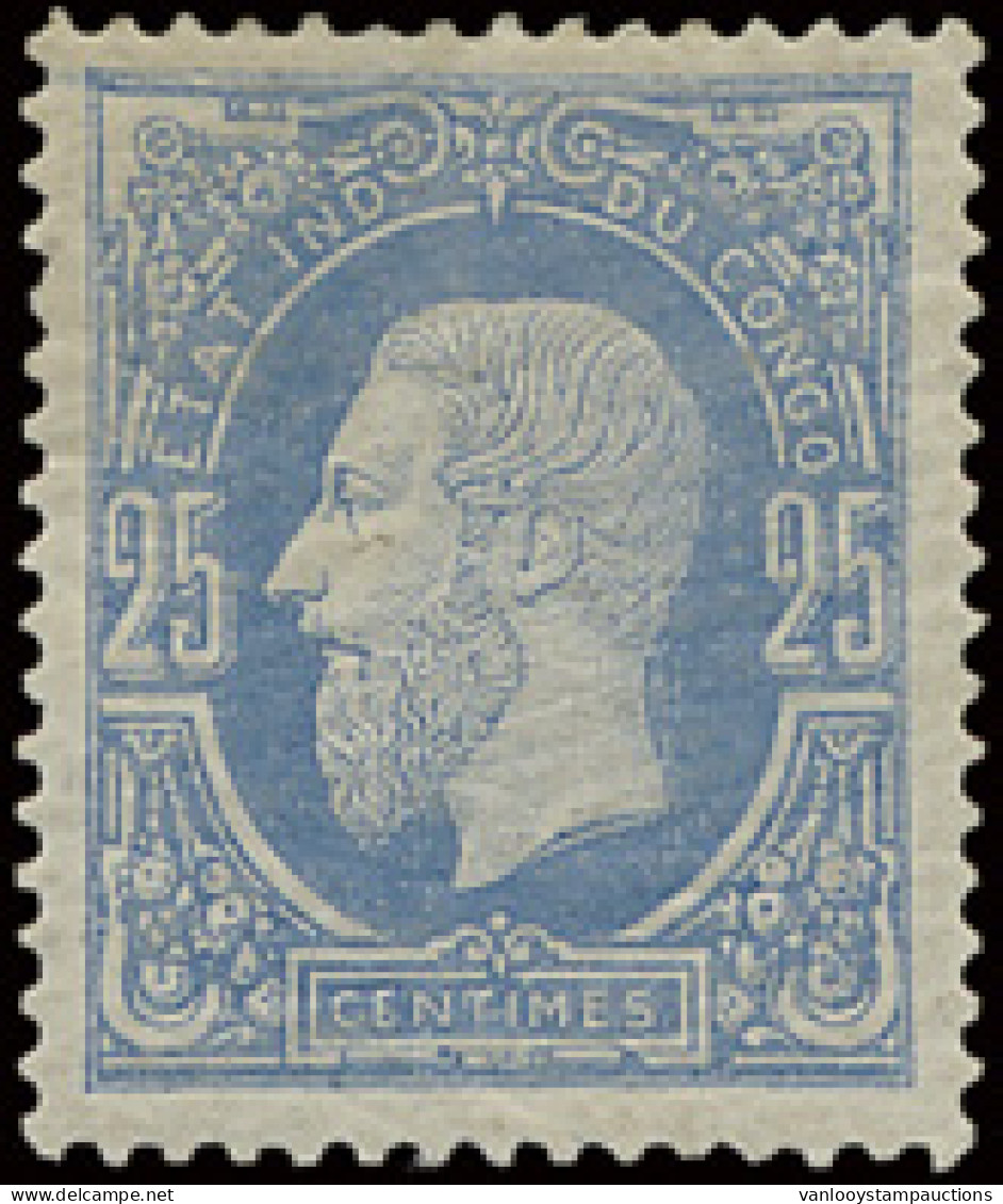 * N° 3 '25c Blue' Well Centred, F/VF (OBP € 85 + 139%) - 1884-1894