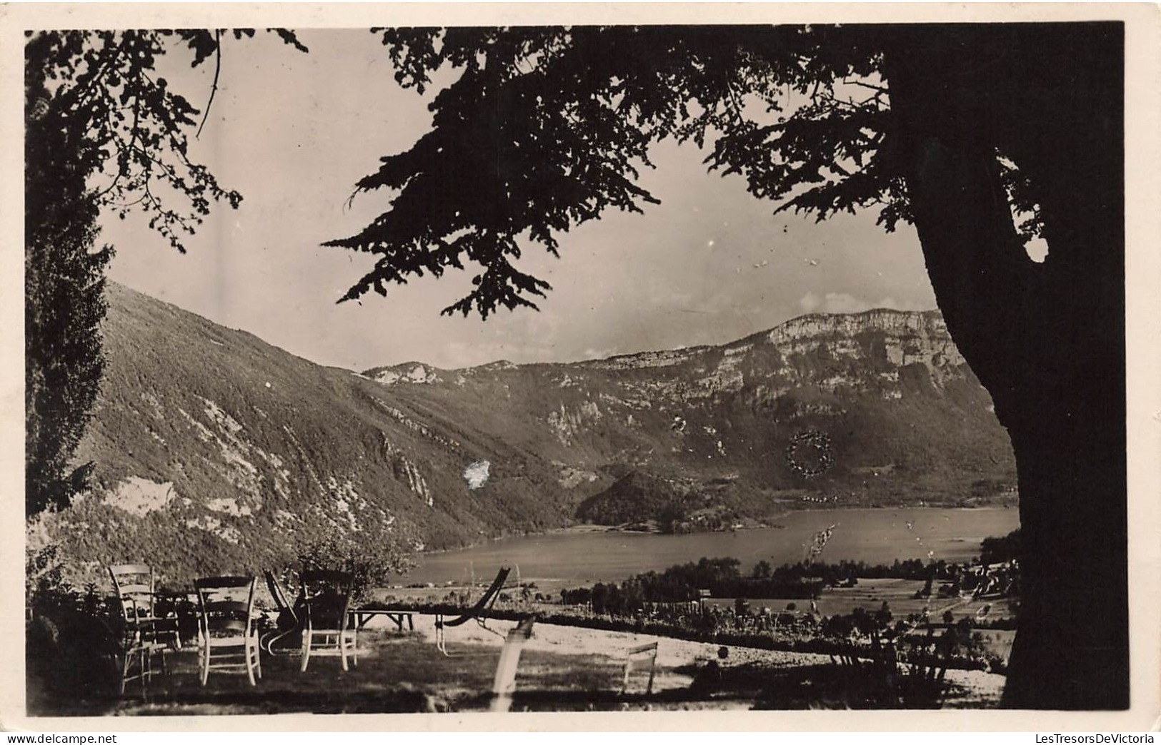 PHOTOGRAPHIE - Le Château D'Aiguebelette - Vue Du Château L' Epine - Carte Postale Ancienne - Photographie