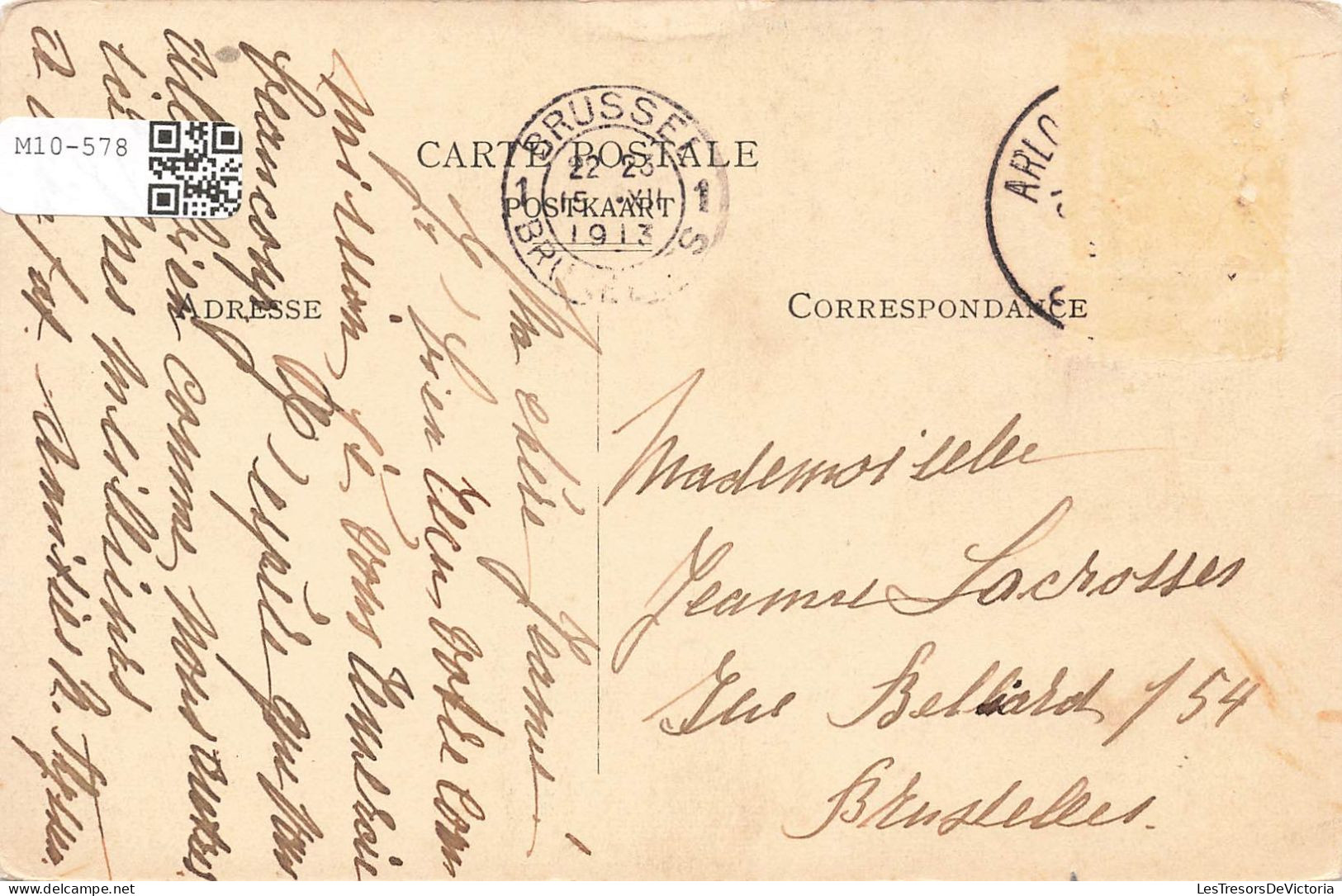 BELGIQUE - Eglise De Conjoux - Le Choeur - Carte Postale Ancienne - Autres & Non Classés