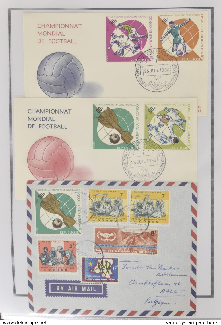 **/*/ 1962/1971 Collection On Leaves, Many Sets, Covers, FDC's, Nice Thematics, Vf/f - Autres & Non Classés