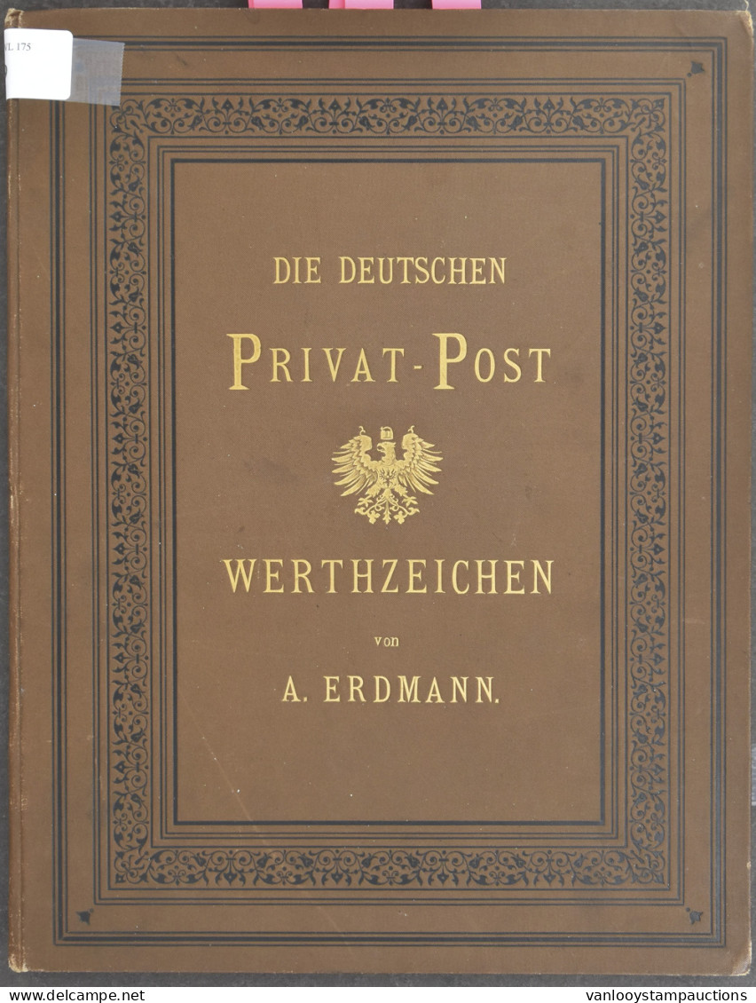 */0 1886/1887 Erdmann Album 1887 Met Privé Uitgiften, Leuk En Zelden Aangeboden, Zm/m - Other & Unclassified