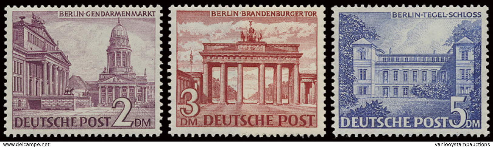 ** N° 42/60 Berliner Bauten, Zm (Mi. €750) - Other & Unclassified