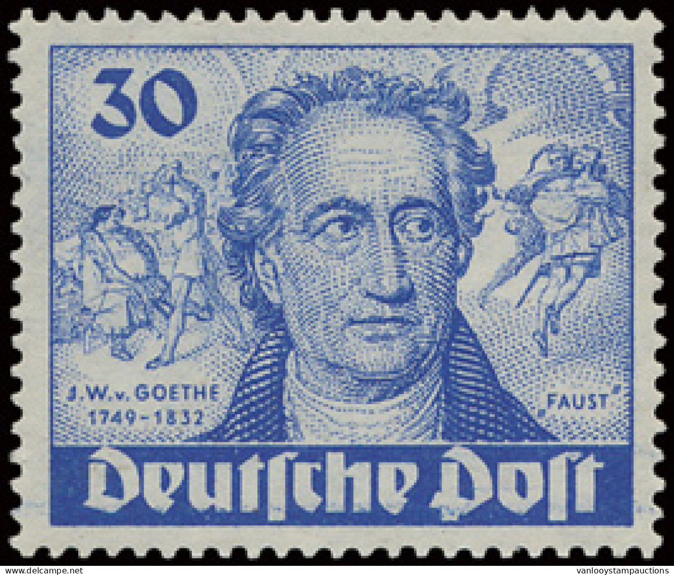 ** N° 61/63 Goethe, Zm (Mi. €320) - Sonstige & Ohne Zuordnung