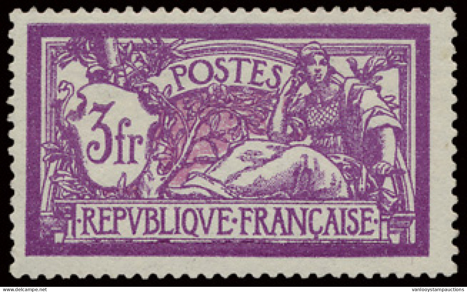 ** N° 240 3fr. Lilas Et Carmin - Type Merson, Zm (Yv. €170) - Other & Unclassified