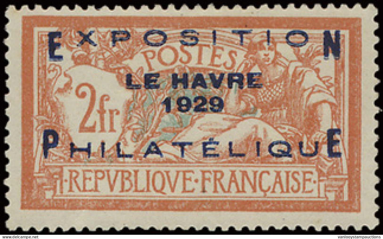 * N° 257A Expo Du Havre, Zm (Yv. €900) - Otros & Sin Clasificación