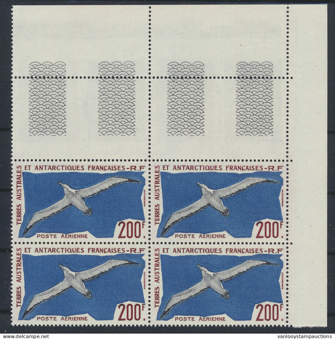 ** PA 4 '1959 Albatros' (Blok Van 4), Zm (Yv € 224) - Other & Unclassified