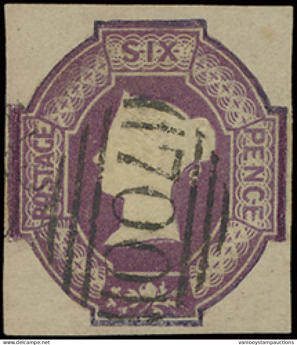 N° 59 '1854 Six Pence Dull Lilac' Superb Stamp, Four Full Margins And Great Colour, VF (SG £ 1.000) - Other & Unclassified