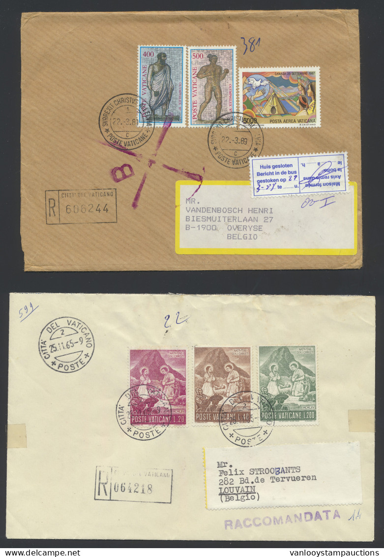 Ruim 200 Poststukken, Ook San Marino, W.o. Veel Gelopen Brieven, Zm - Sonstige & Ohne Zuordnung
